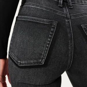 BRAND NEW GOOD AMERICAN BLACK JEANS